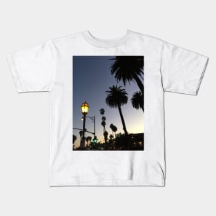 Santa Barbara Night Kids T-Shirt